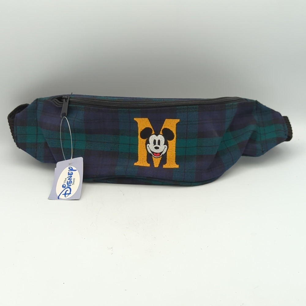 Disney Mickey Mouse crossover bag purse fanny pack Walt Disney Store M monogram